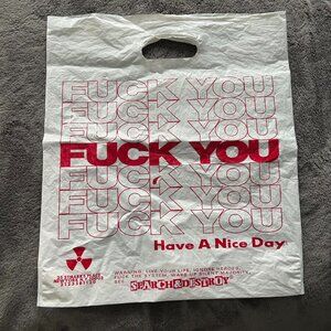 Search and Destroy Plastic Bag